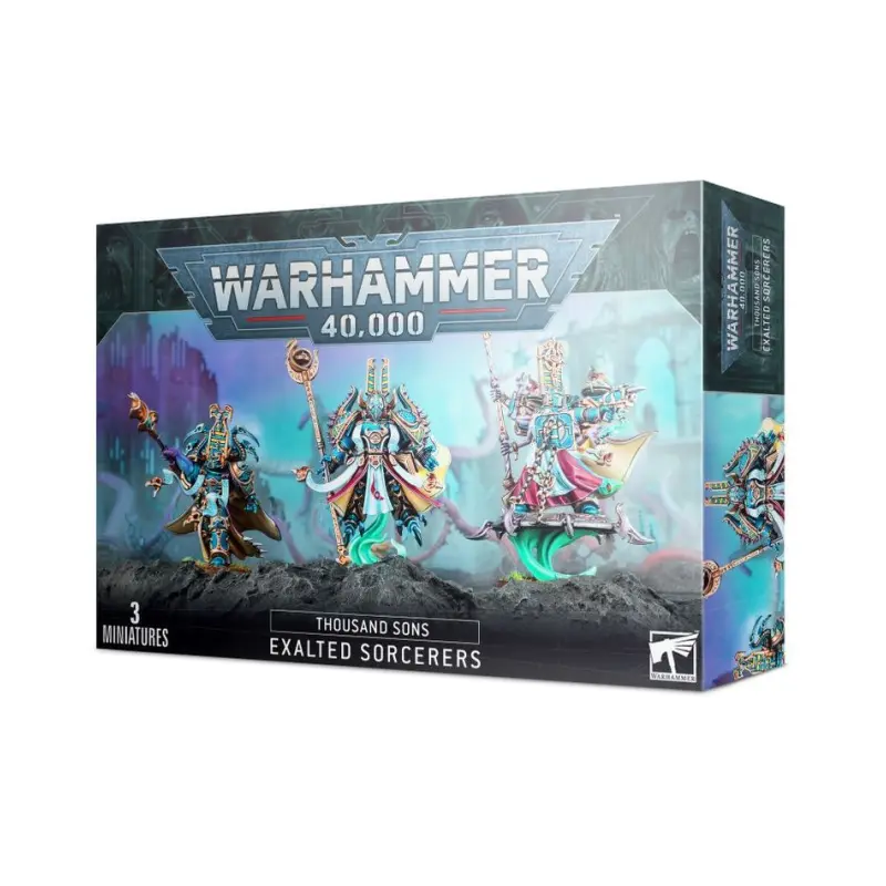 Exalted sorcerers, thousand sons, warhammer 40k, games workshop, model 43-39